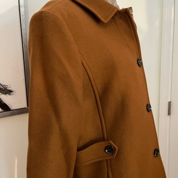 Talbot's Brown Wool Blend Lady Coat Size 18 NWOT - Picture 8 of 15